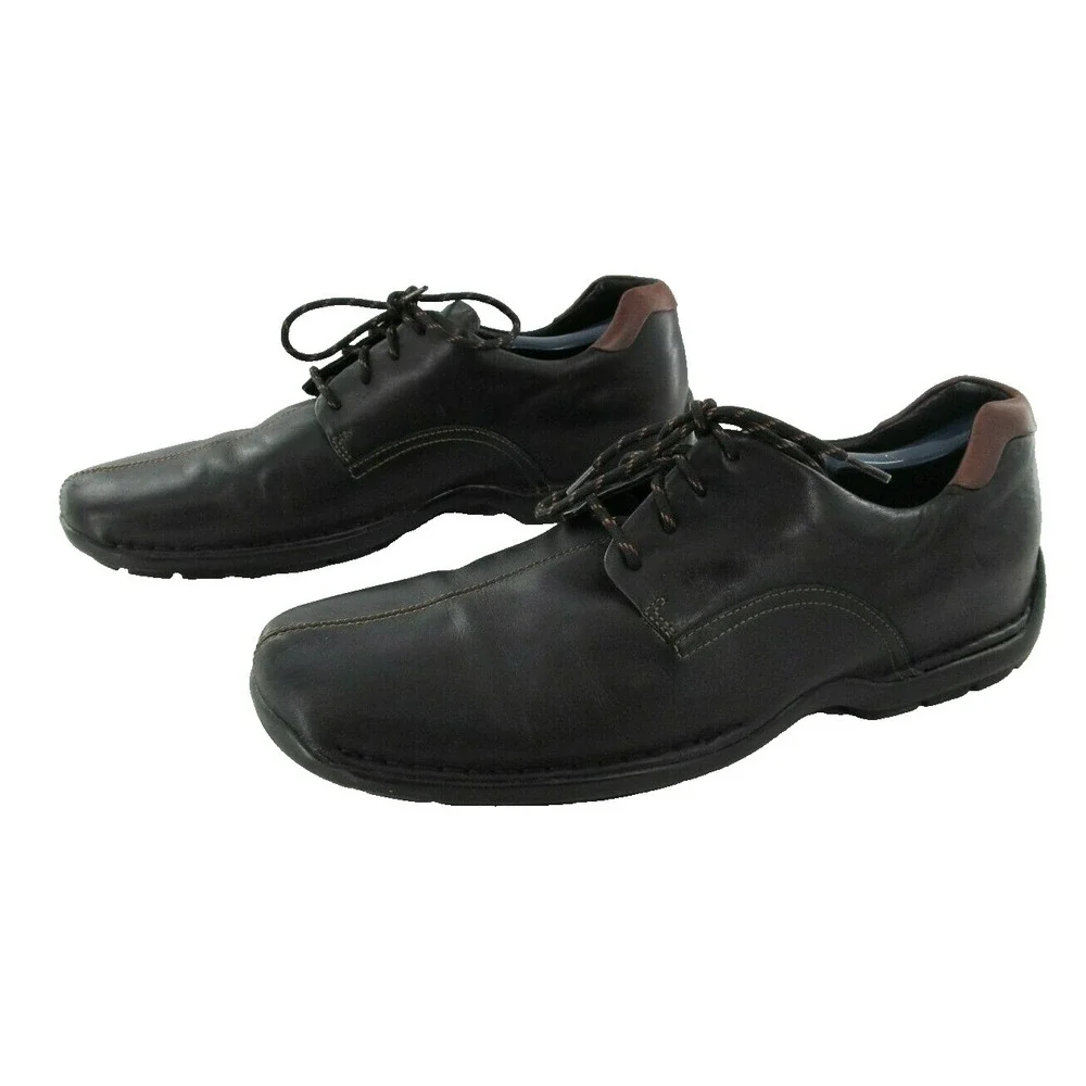 Cole Haan Mens Size 13M Black Leather Loafers Oxfords Shoes C04073
